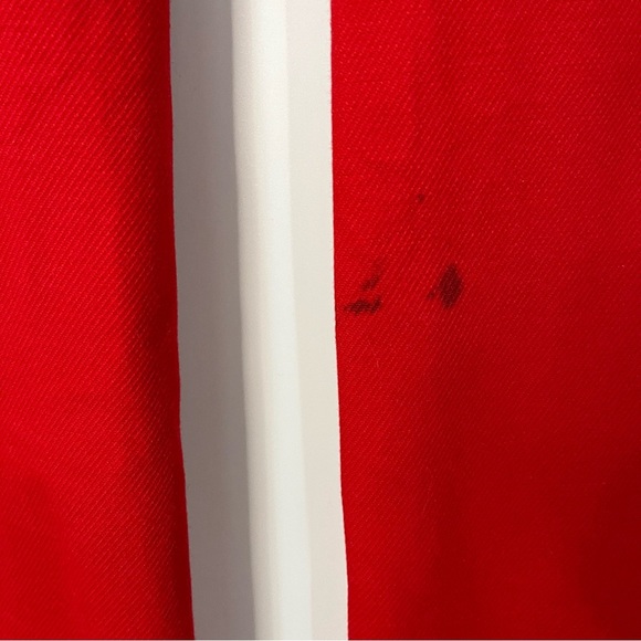 Maeve S Knit Flare Pants Red Split Hem 0145 pockets small - Picture 9 of 14